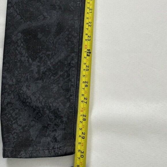 Rag and Bone Cate Mid-Rise Skinny Snake Print Pants Size 25 - Picture 8 of 10